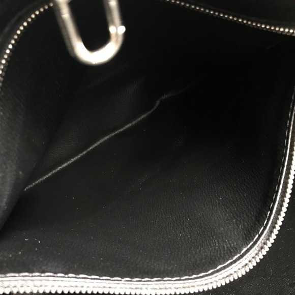 Louis Vuitton Tufted Monogram Handbag Tote Bag White Black - Picture 8 of 8